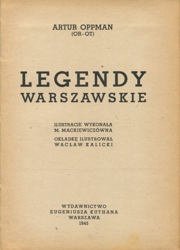LEGENDY WARSZAWSKIE