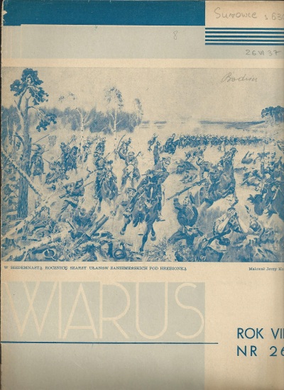 WIARUS, ROK VIII, NR 26 (1937)