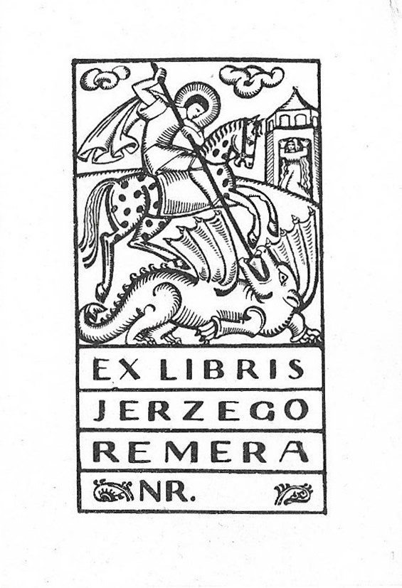 EX LIBRIS JERZEGO REMERA