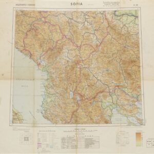 mapa SOFIA