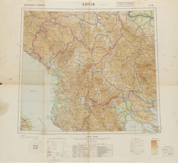 mapa SOFIA