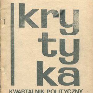 KRYTYKA. KWARTALNIK POLITYCZNY. 7/1980