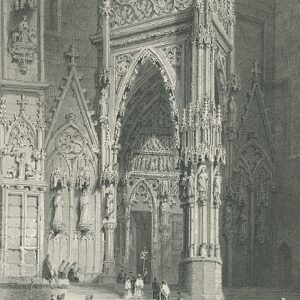 staloryt PORCH OF THE CATHEDRAL, RATISBON