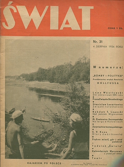 ŚWIAT NR 31/1934