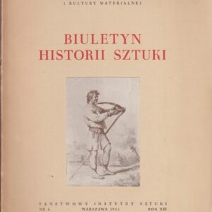 BIULETYN HISTORII SZTUKI NR 4/1951