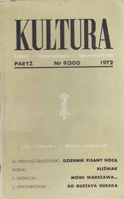 miesięcznik KULTURA 300/1972