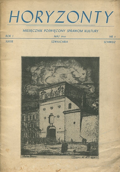 miesięcznik HORYZONTY NR 5/1946