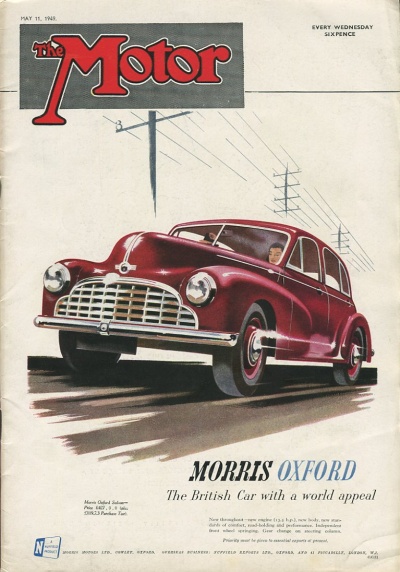 miesięcznik THE MOTOR, MAY 11 (1949)