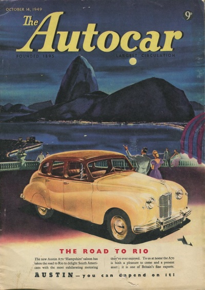 miesięcznik THE AUTOCAR, OCTOBER 14 (1949)