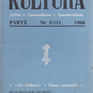 miesięcznik KULTURA 151/1960