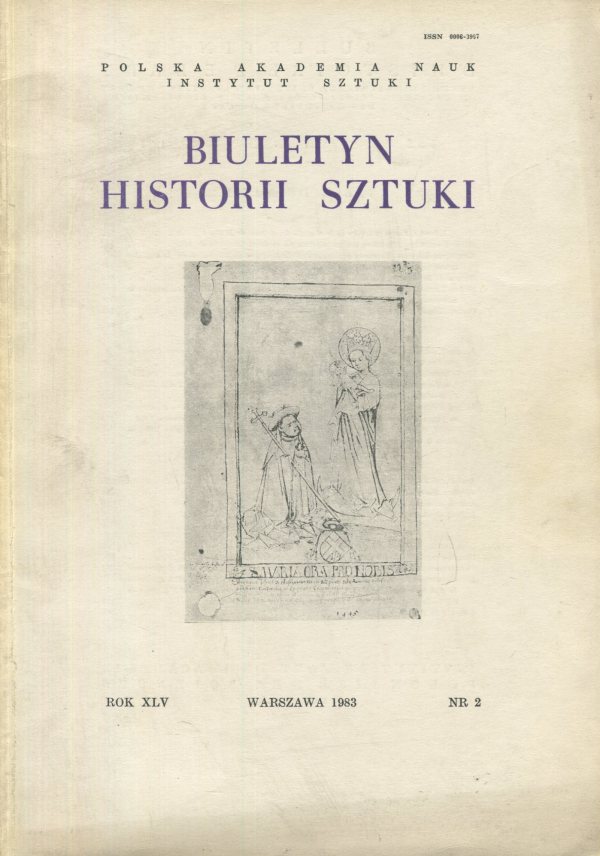 BIULETYN HISTORII SZTUKI NR 2/1983