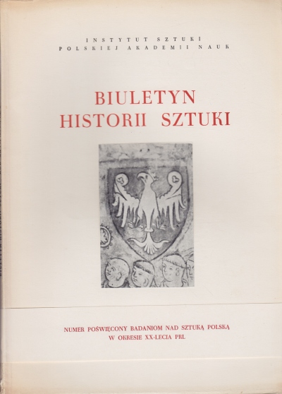BIULETYN HISTORII SZTUKI NR 2/1965