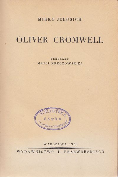 OLIVIER CROMWELL