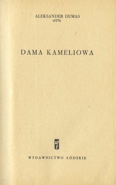 DAMA KAMELIOWA