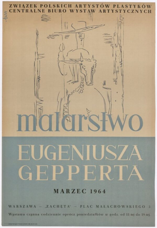 plakat MALARSTWO EUGENIUSZA GEPPERTA