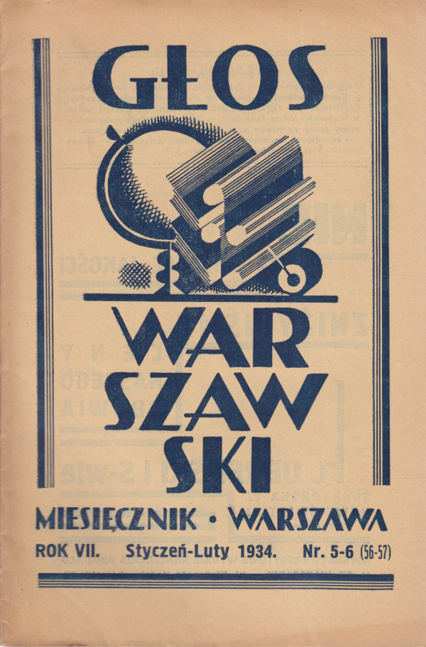 GŁOS WARSZAWSKI, ROK VII, NR 5-6 (1934)