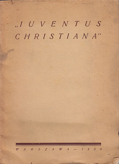 IUVENTUS CHRISTIANA NR 2/1930