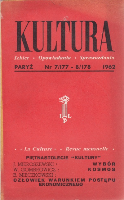 miesięcznik KULTURA 177-178/1962