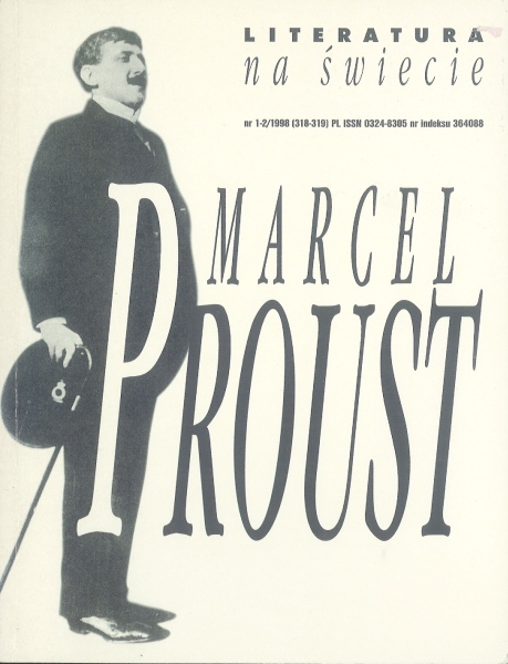 LITERATURA NA ŚWIECIE 1998 nr 1-2 (Marcel Proust)