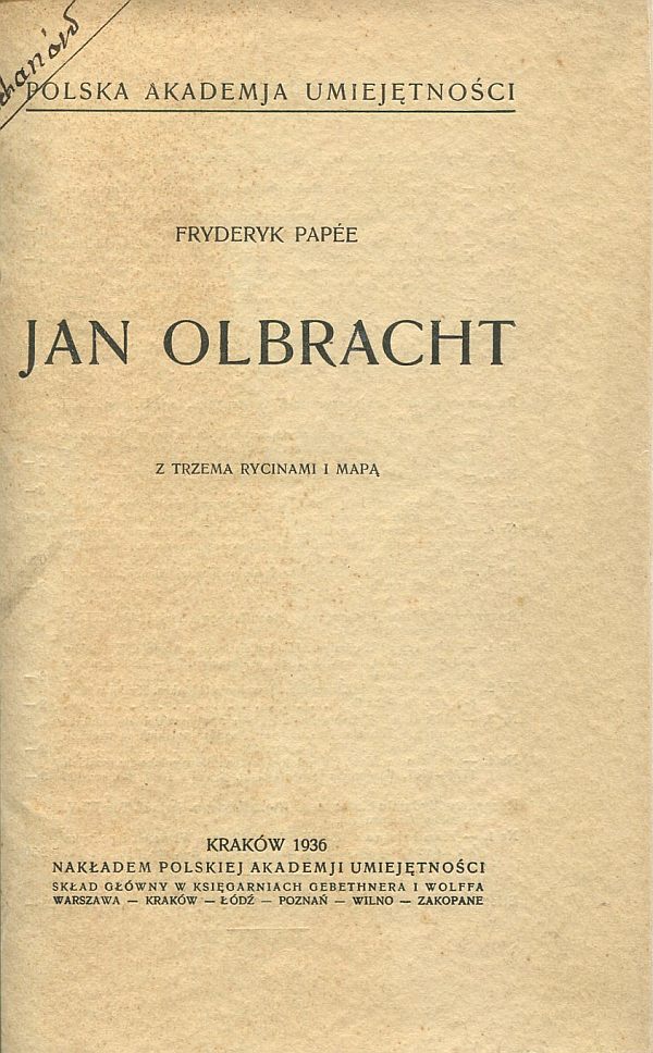 JAN OLBRACHT