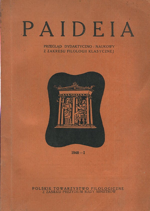 PAIDEIA 1948/NR 1