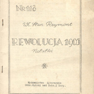 REWOLUCJA 1905. NOTATKI