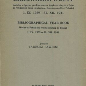 ROCZNIK BIBLIOGRAFICZNY (1942)