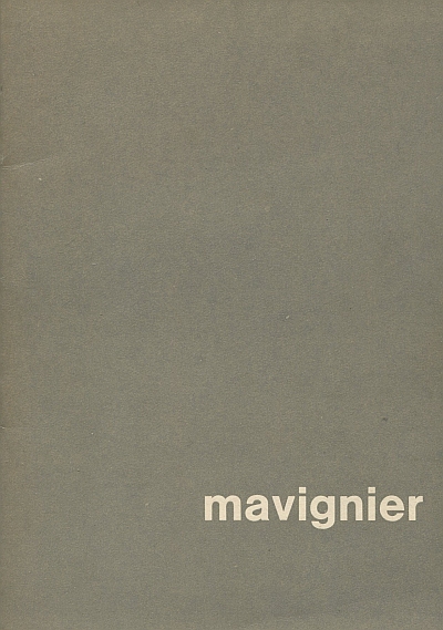 ALMIR MAVIGNIER (WYSTAWA W WARSZAWSKIEJ ZACHĘCIE, WRZESIEŃ 1967)