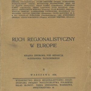 RUCH REGIONALISTYCZNY W EUROPIE
