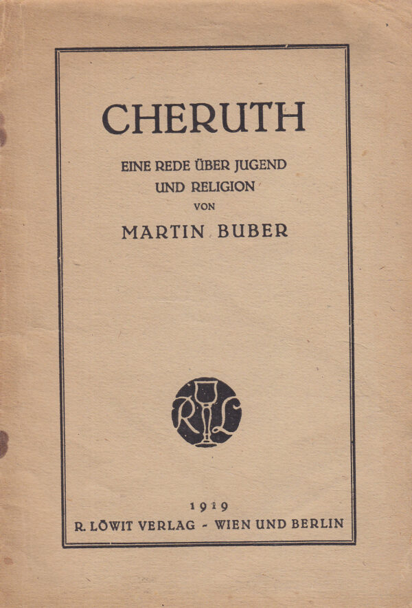 CHERUTH. EINE REDE UBER JUGEND UND RELIGION