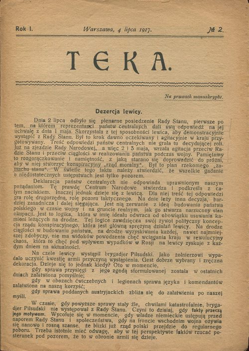 TEKA NR 2/1917