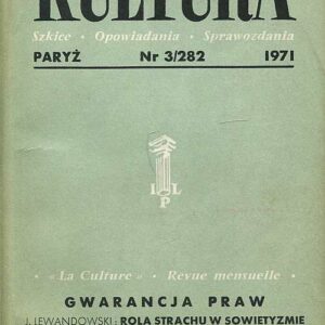 miesięcznik KULTURA 282/1971