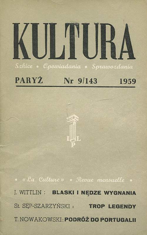 miesięcznik KULTURA 143/1959