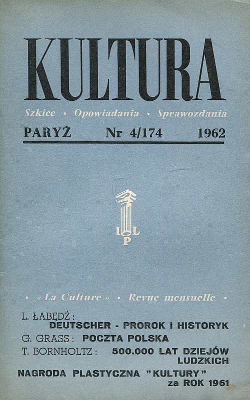 miesięcznik KULTURA 174/1962