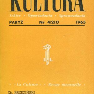 miesięcznik KULTURA 210/1965