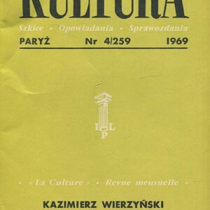 miesięcznik KULTURA 259/1969