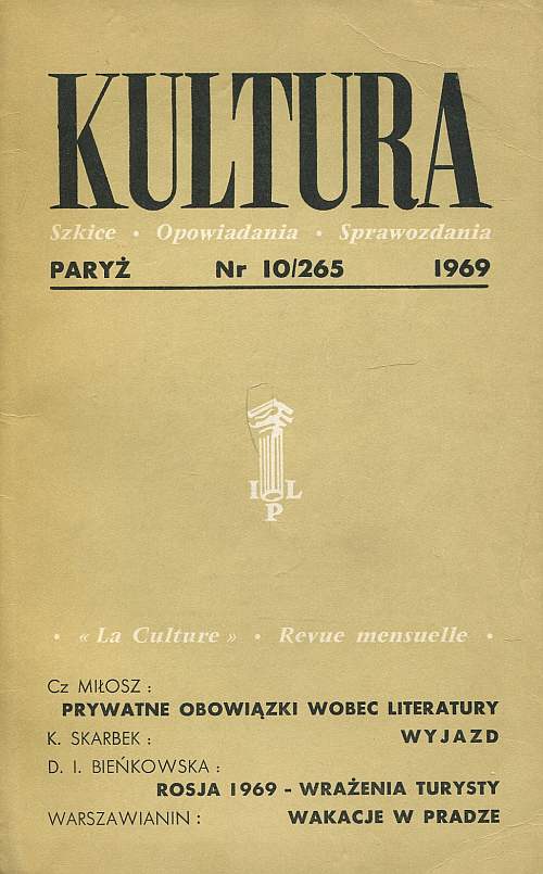 miesięcznik KULTURA 265/1969