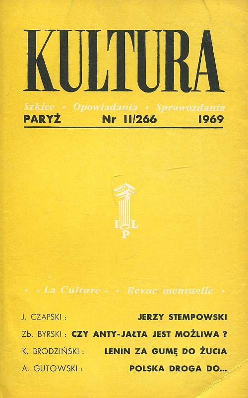 miesięcznik KULTURA 266/1969