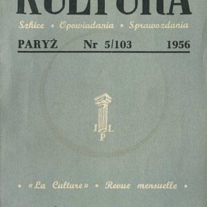miesięcznik KULTURA 103/1956
