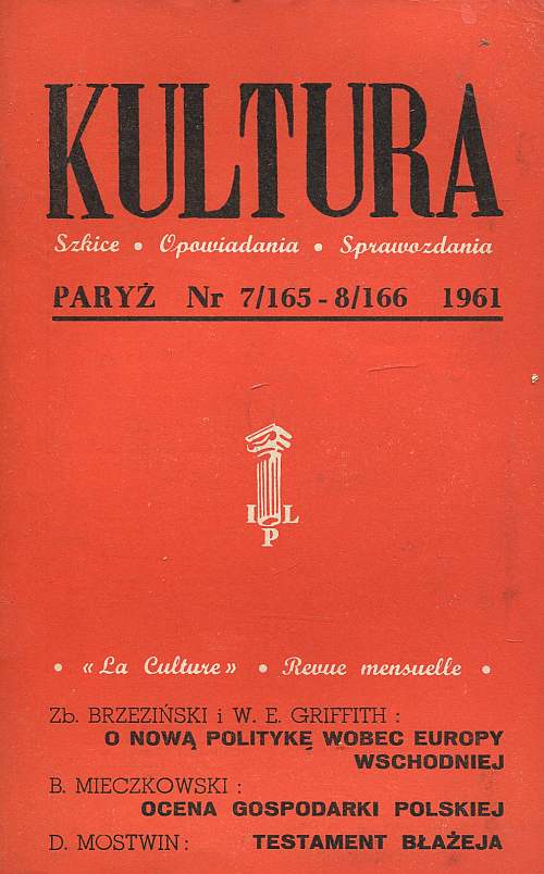 miesięcznik KULTURA 165-166/1961