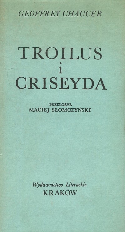 TROILUS I CRISEYDA