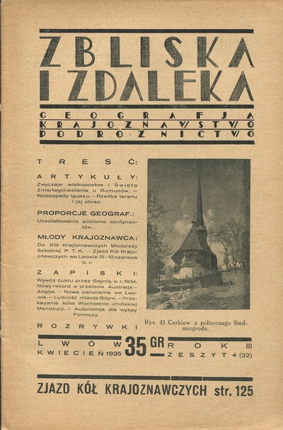 Z BLISKA I Z DALEKA NR (22) 4/1935