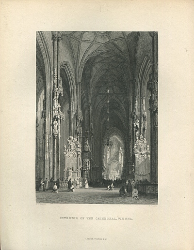staloryt INTERIOR OF THE CATHEDRAL, VIENNA