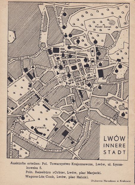 folder reklamowy LWÓW. POLEN ( 1938)