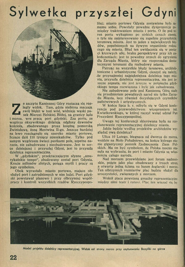 miesięcznik MORZE. ROCZNIK 1937