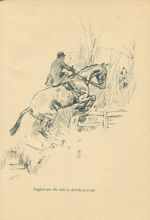 YONDER HE GOES. A CALENDAR OF HUNTING SKETCHES
