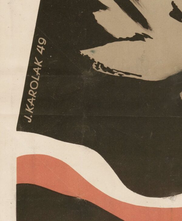 plakat ROK CHOPINOWSKI 1949