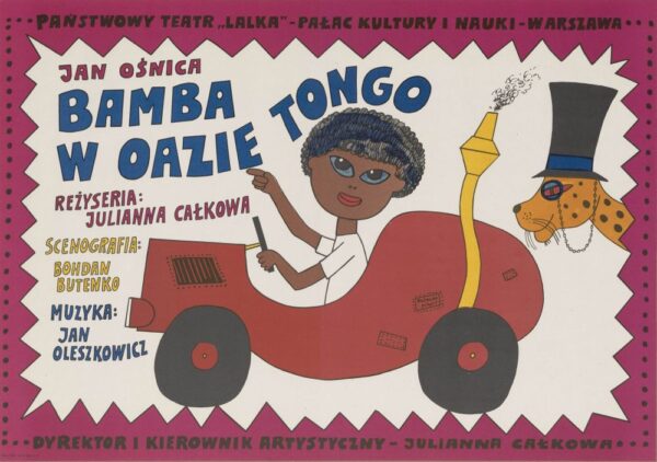 plakat BAMBA W OAZIE TONGO