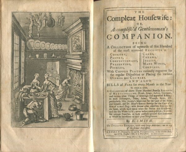 The Compleat Housewife or Accomplish'd Gentlewoman's Companion