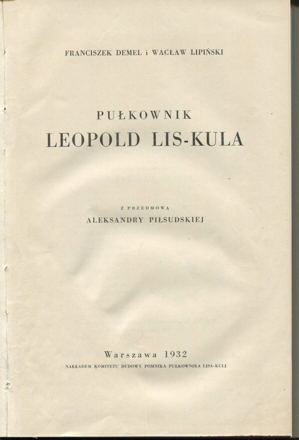 Pułkownik Leopold Lis-Kula